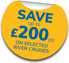 Save up to £200pp on selected River Cruises